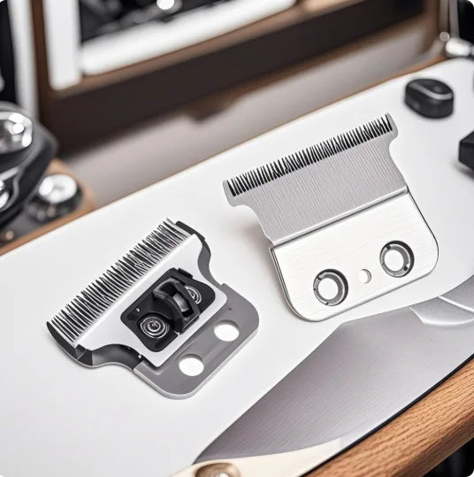 Stainless Steel T-Blade Hair Clipper Replacement Head Clipper Replacement Blade Qst