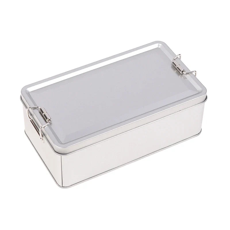 Desktop Storage Tin for Candy, Coffee, Tea & Jewelry Storage Tin Box Qme