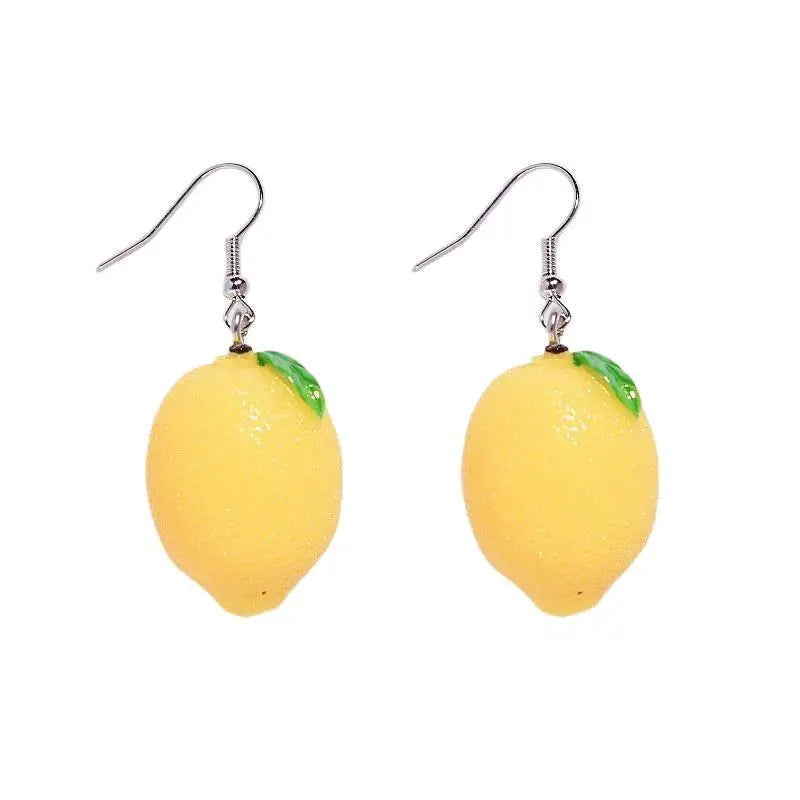 3D Fruit Stud Earrings – Cute Novelty Fashion Jewelry Novelty Stud Earrings Qme