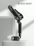 360° Rotating Sun Visor Car Phone Mount | Universal Holder Car Phone Mount Qme black