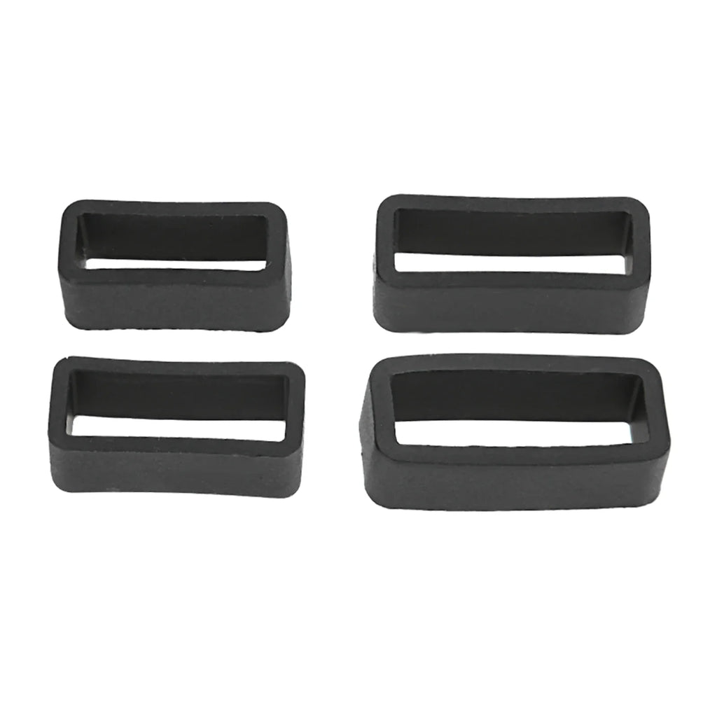 Silicone Watch Strap Safety Buckles 4-Pack | SWATCH Compatible Watch Strap Buckle Qme