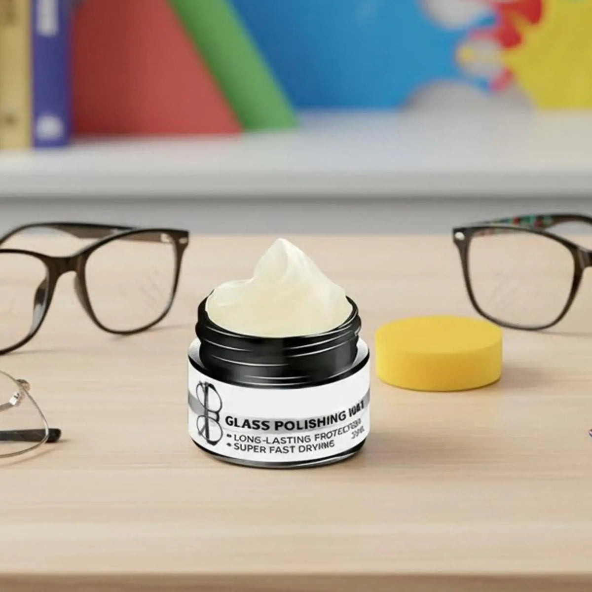 Eyeglass & Screen Scratch Remover Polish Kit | Multi-Surface Lens Polish Kit Qme