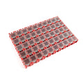 50-Piece SMD SMT Component Mini Storage Box Kit – Plastic Component Storage Kit Qst -RD
