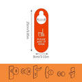 Double-Sided Hotel Door Sign – Make Up Room & Do Not Disturb Door Hanging Sign Qme Default Title