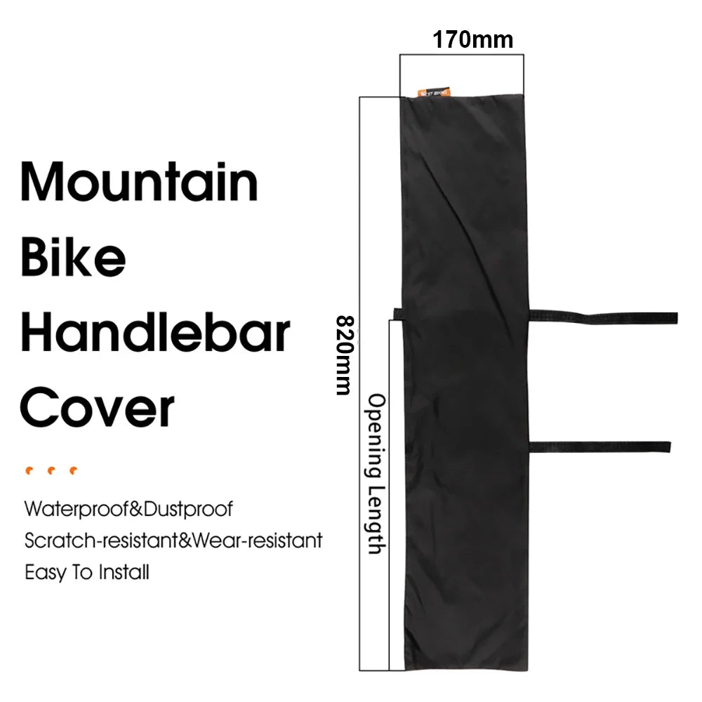 Bike Handlebar Protector Cover – Waterproof & Dustproof Handlebar Protector Cover Qme