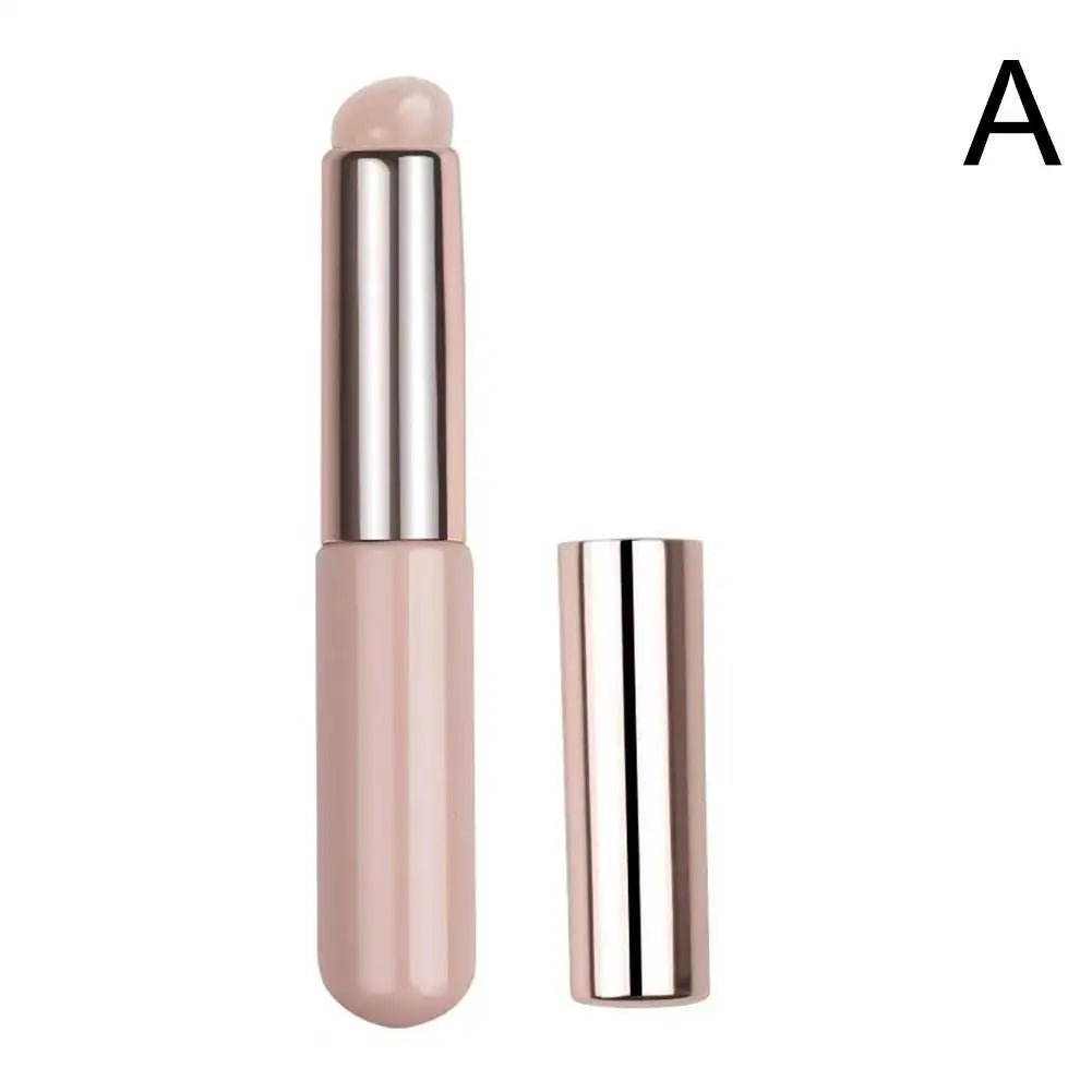 Silicone Lip Brush – Balm, Gloss & Concealer Applicator Lip Makeup Brush Qme A