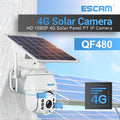 ESCAM QF480 1080P Solar PTZ Security Camera | PIR & Cloud Solar PTZ Security Camera Qme South America
