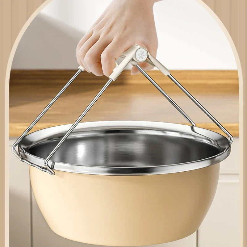 Heat-Resistant Kitchen Bowl Clip & Dish Lifter Tool | Qme Kitchen Bowl Clip Qme