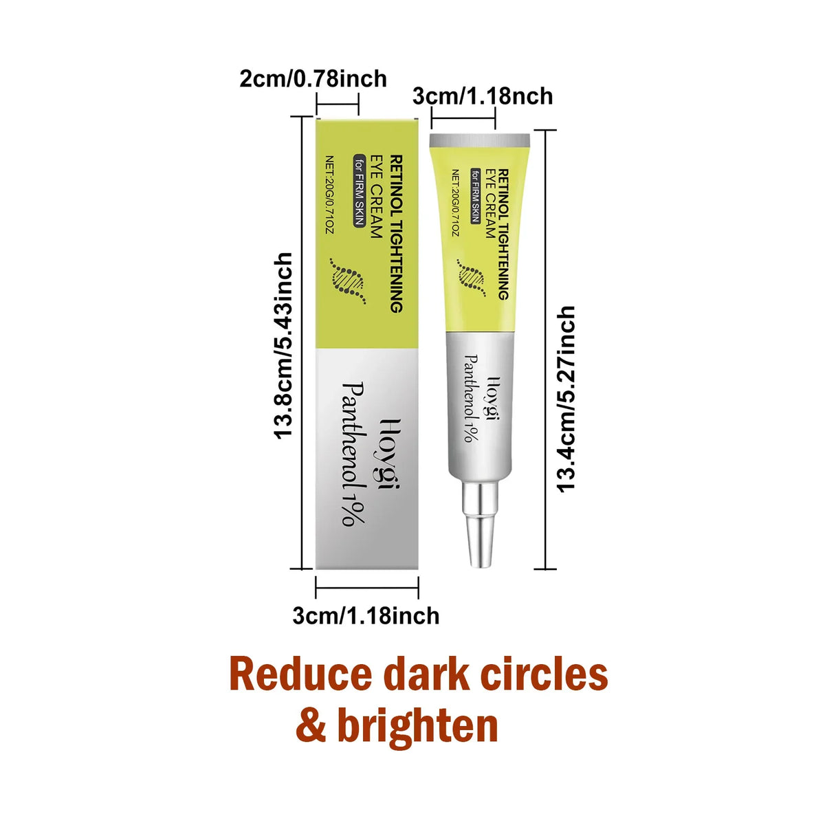 Retinol Eye Cream – Firming, Dark Circle & Wrinkle Care Retinol Eye Cream Qme Lighten Dark Circles
