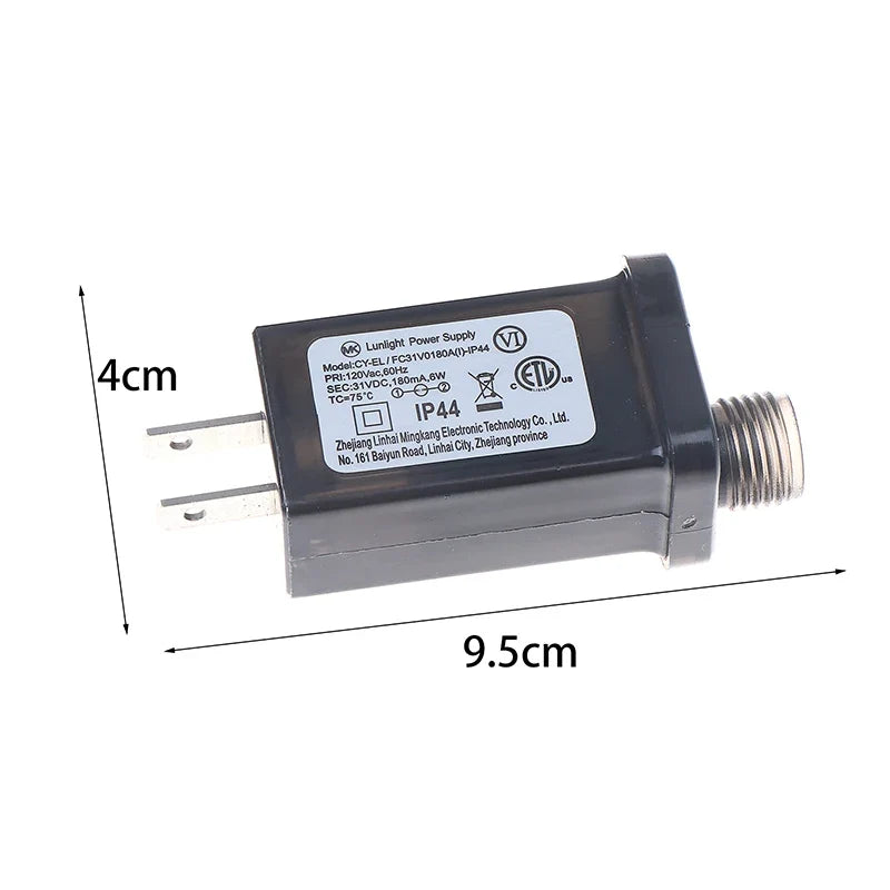 6W AC to DC Transformer Power Supply | EU US UK Plug IP44 AC to DC Transformer Qme