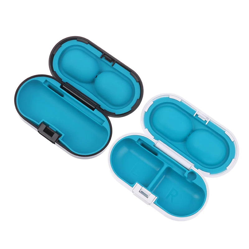 Hearing Aid Hard Case – Portable Waterproof Storage Box Hearing Aid Case Qst