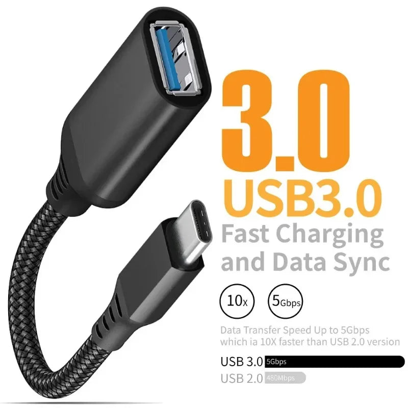 USB-C OTG Adapter for Samsung S20, Xiaomi & Huawei | Qme USB-C OTG Adapter Qme