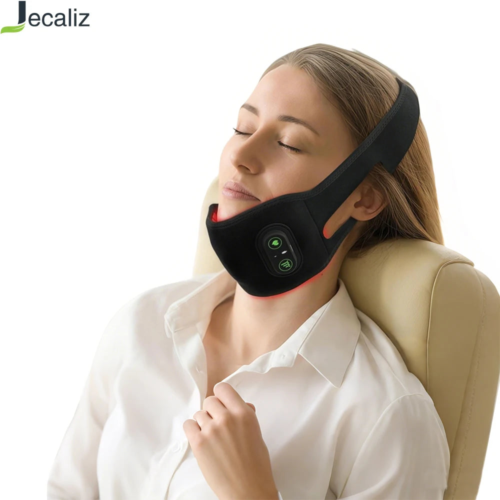 Red & Infrared Light Therapy Wrap 660nm 850nm – Face & Neck Light Therapy Wrap Qst