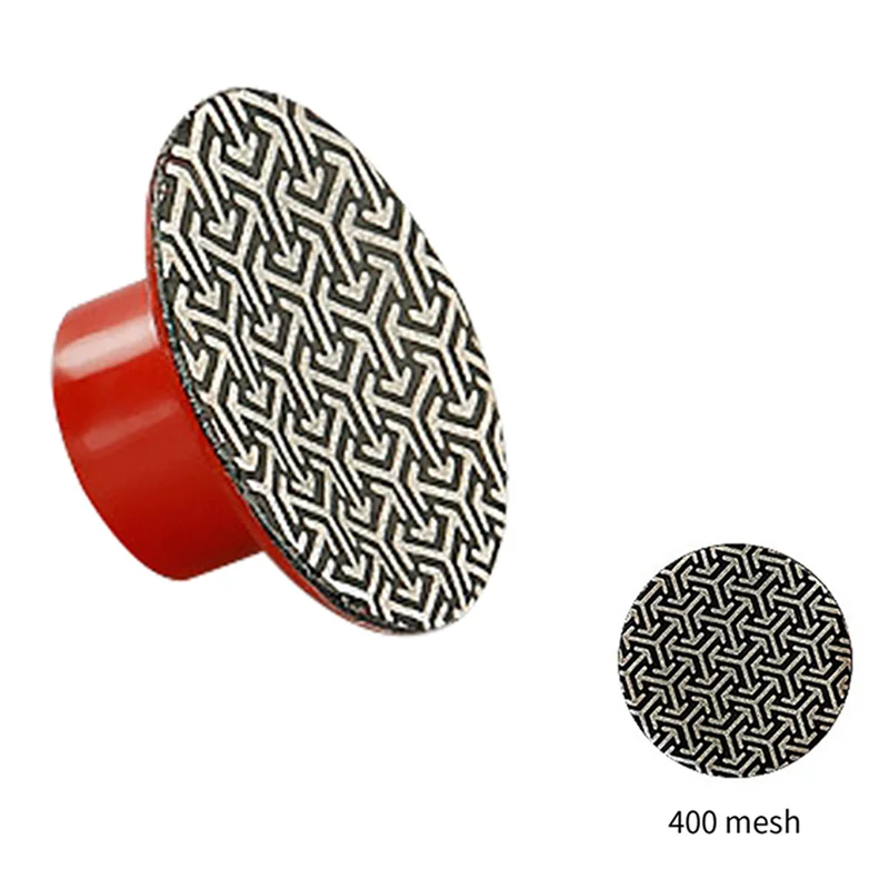 M14 Thread Diamond Hand Polishing Pads 2" Electroplated Sanding Diamond Polishing Pad Qme