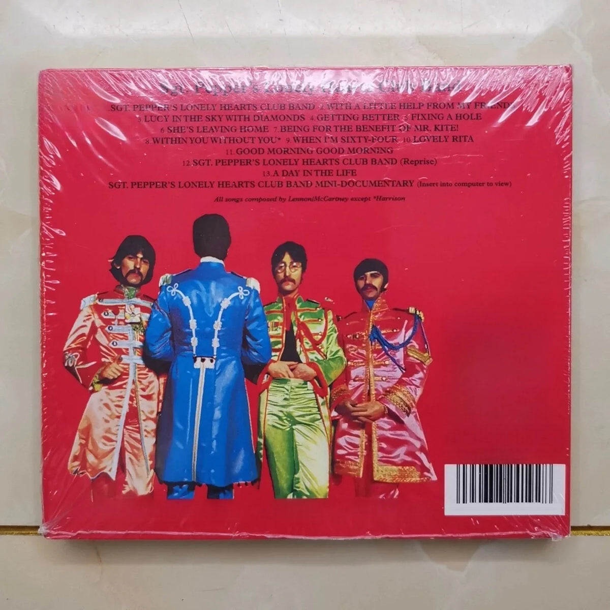 Psychedelic Rock CD | Surreal Collage Art Print | Remastered Collectible Music CD Qme