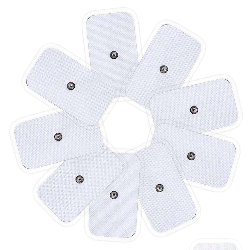 TENS EMS Electrode Pads 5x9cm Non-Woven Reusable 10/20 Pcs Electrode Pads Qst