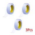 Transparent Nano Tape – Strong, Residue-Free, Thickened Nano Adhesive Tape Qme 1mm-3rols 3M 50mm