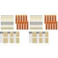 Woodturning Pen Kit – 20 Copper Slimline Pen Covers & Black Ink Pen Making Kit Qme As Shown