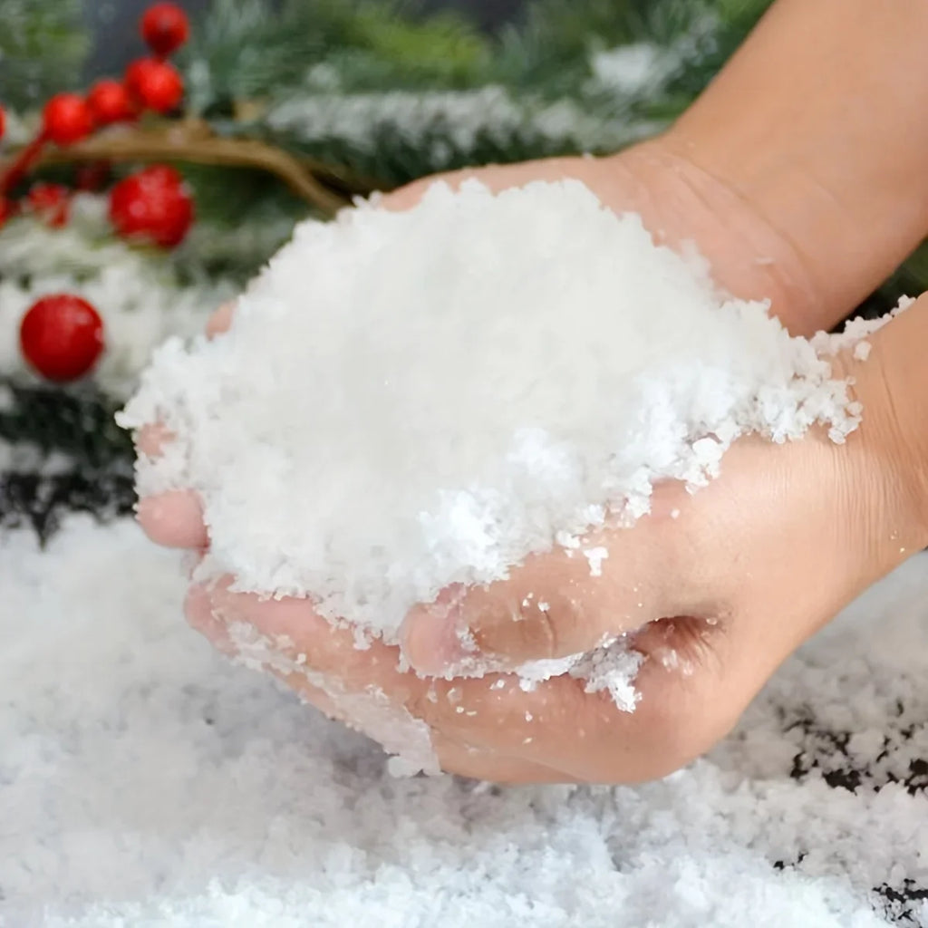Artificial Snow Flakes Fake Snow – Christmas & Winter Crafts Craft Decoration Snow Qme