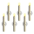 7-Inch Flameless LED Window Candle with Sensor & Suction Cup Flameless Window Candle Qme China Mainland White
