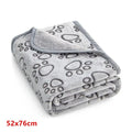 Ultra Soft Fluffy Pet Blanket – Cute Cartoon Mat for Cats & Dogs Pet Blanket Mat Qme M