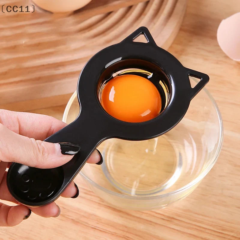 Cartoon Cat Egg Separator & Measuring Cup | Fun Kitchen Tool Egg Separator Tool Qme