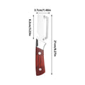 Stainless Steel Vegetable & Fruit Peeler for Home Chefs Vegetable Peeler Qme Brown CN