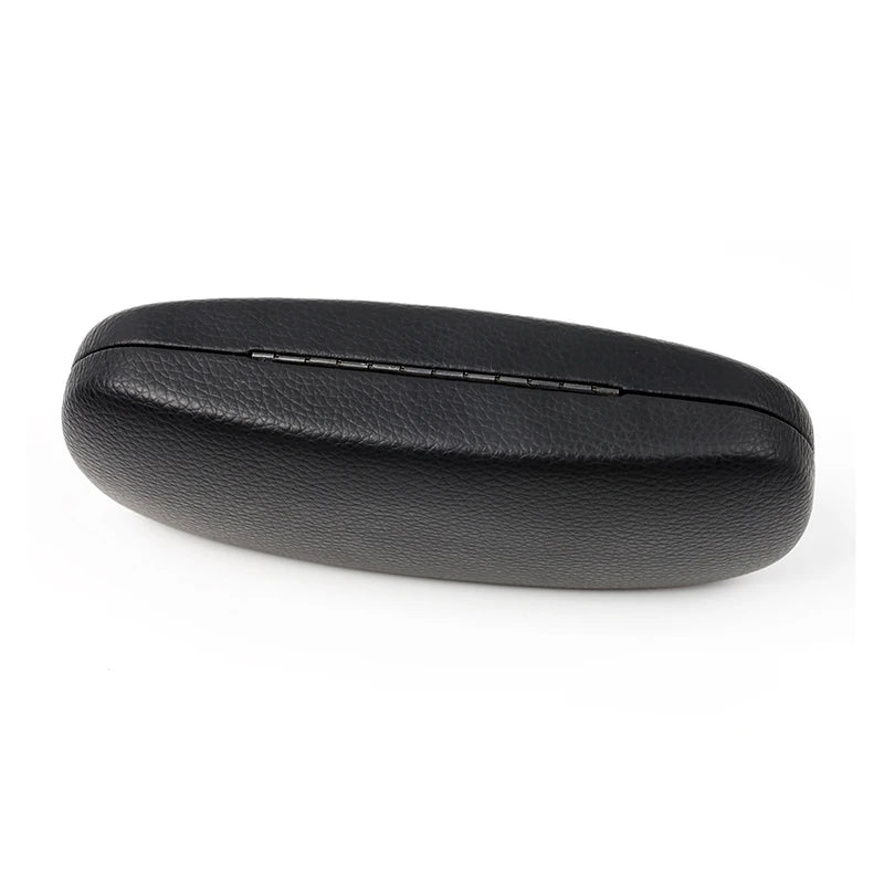 Hard PU Leather Glasses Case – Unisex Eyeglass Box Holder Eyeglass Case Qst