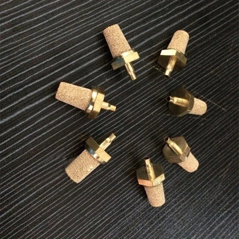 Pure Copper Fog Machine Filter Tip – Universal Nozzle Replacement Fog Machine Accessory Qme
