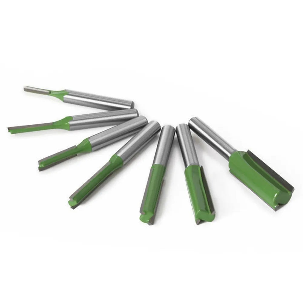 Straight Router Bits – Single & Double Flute Wood Carving Router Bit Qme