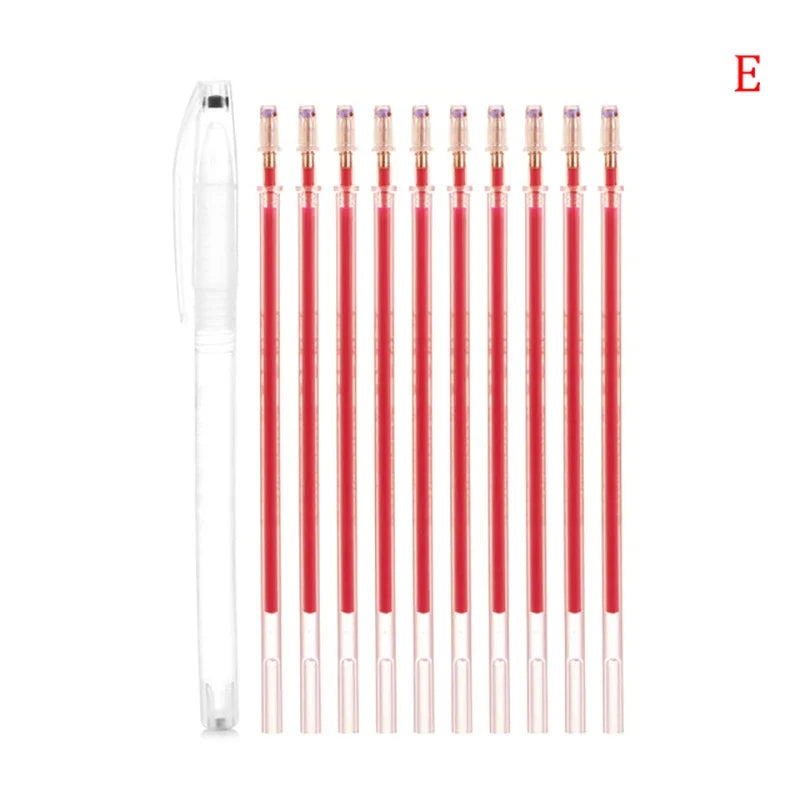 Heat Erasable Fabric Marker Pens – Temperature Disappearing Ink Fabric Marker Pen Qme E