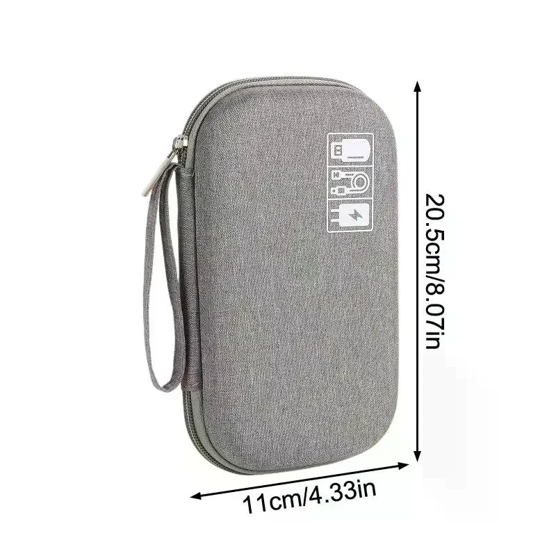 Travel Digital Accessories Organizer Bag | Cable & Gadget Pouch Accessories Organizer Pouch Qme