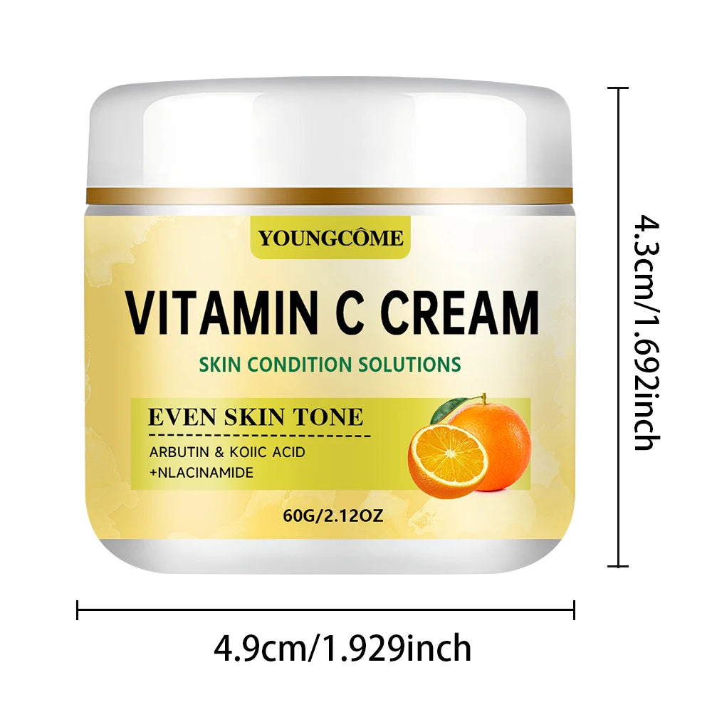 YOUNGCOME Vitamin C Face Cream – Brighten & Firm Skin Vitamin C Face Cream Qst 60g