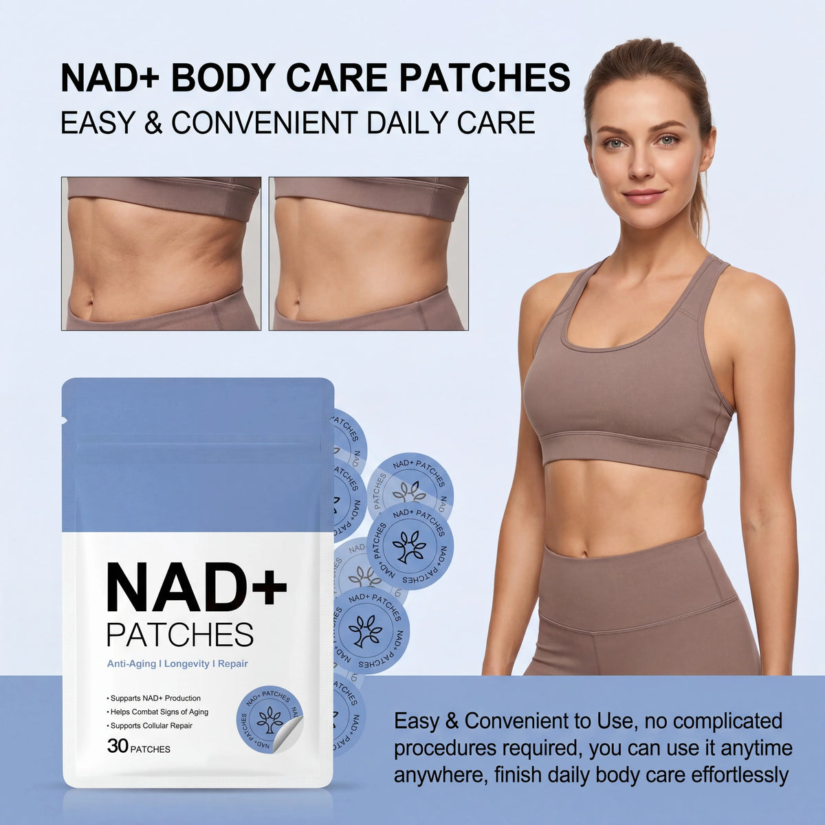30-Piece Body Firming Patches – Nourishing Skin Care Stickers Body Care Patch Qst