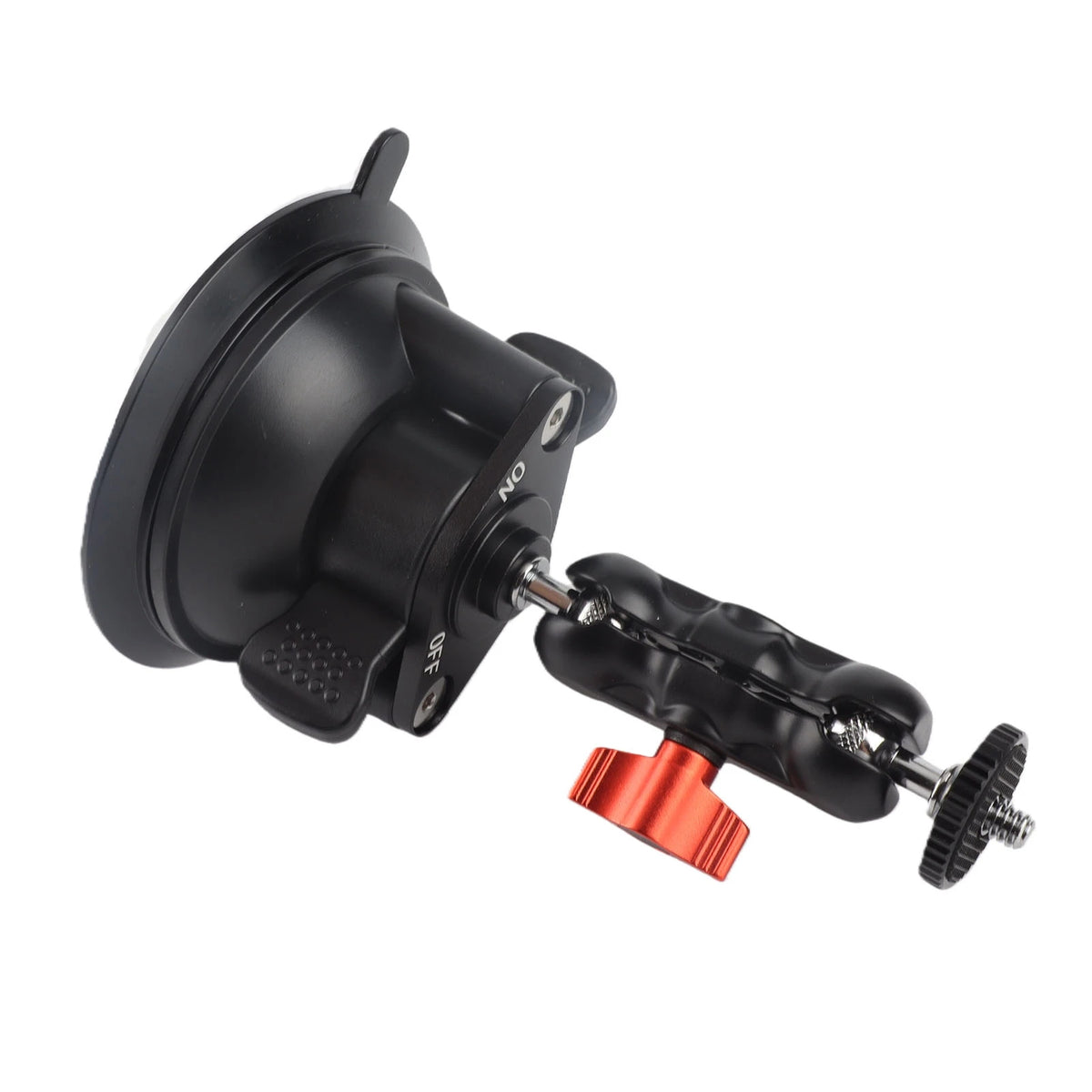 360° Action Camera Suction Cup Mount – Aluminum Alloy Camera Suction Mount Qst
