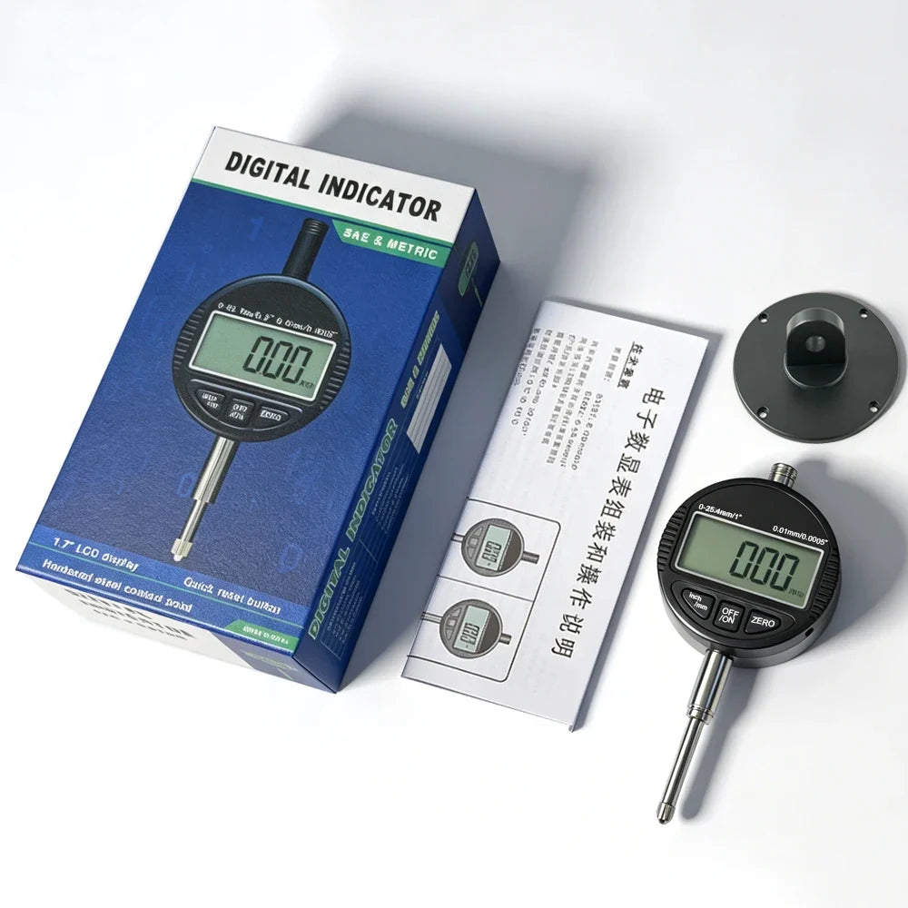Digital Dial Indicator Gauge – Precision Measurement Tool Dial Indicator Gauge Qme