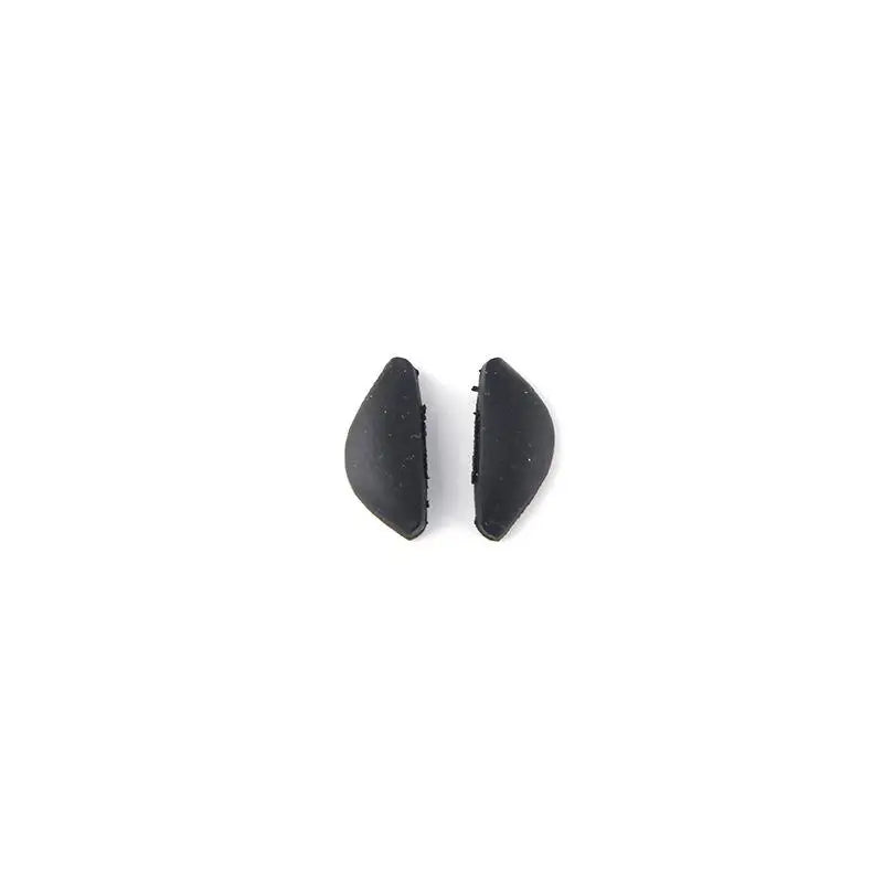 Silicone Glasses Nose Pads – Soft Non-Slip Air Cushion 1 Pair Eyewear Accessories Qst Black