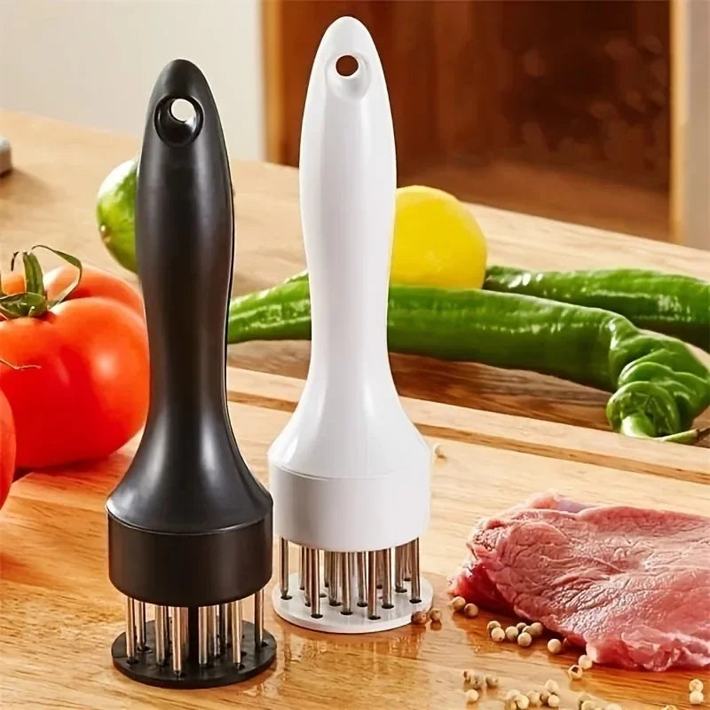 Stainless Steel Meat Tenderizer Needle Hammer | Kitchen Tool Meat Tenderizer Qst
