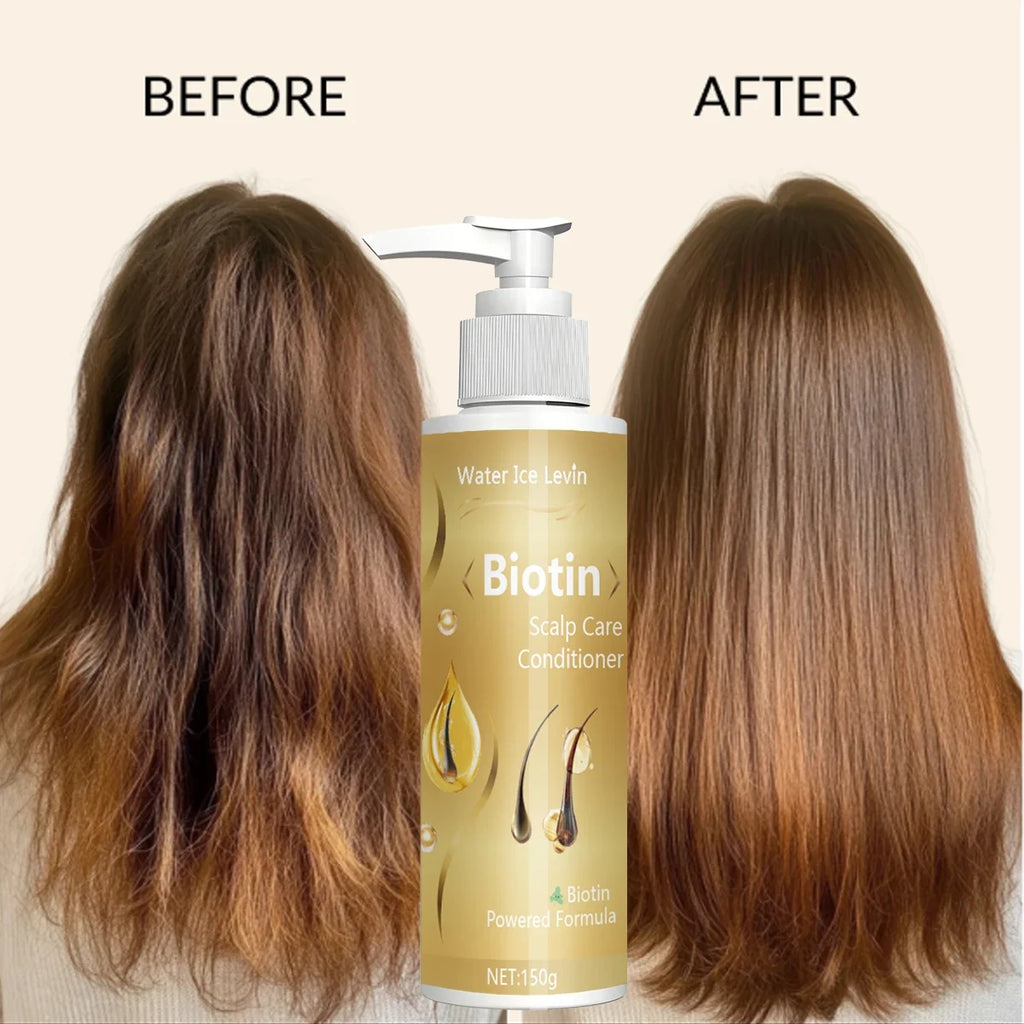 Biotin Conditioner with Collagen & Grape Seed Oil | Qme Hair Conditioner Qme