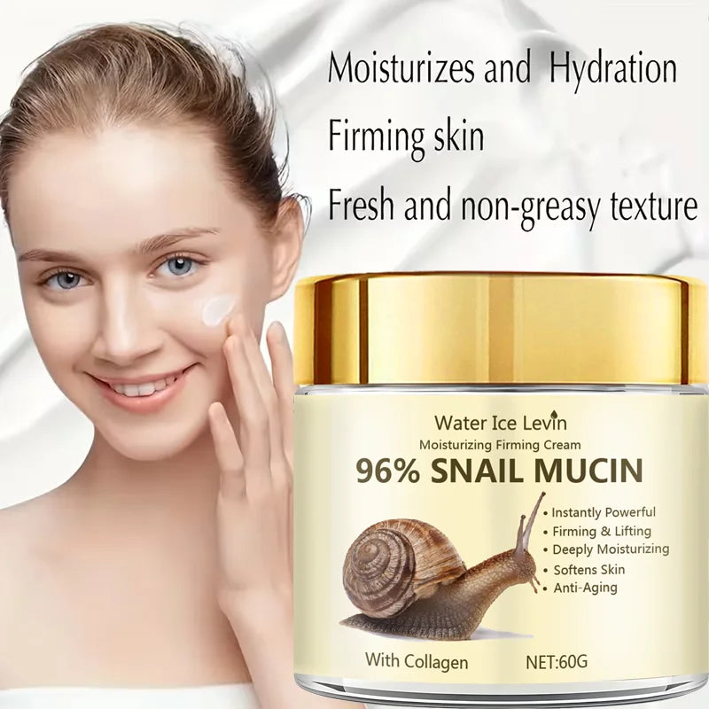 Snail Mucin 96% Extract Firming Cream – Lifting Moisturizer Firming Face Cream Qme