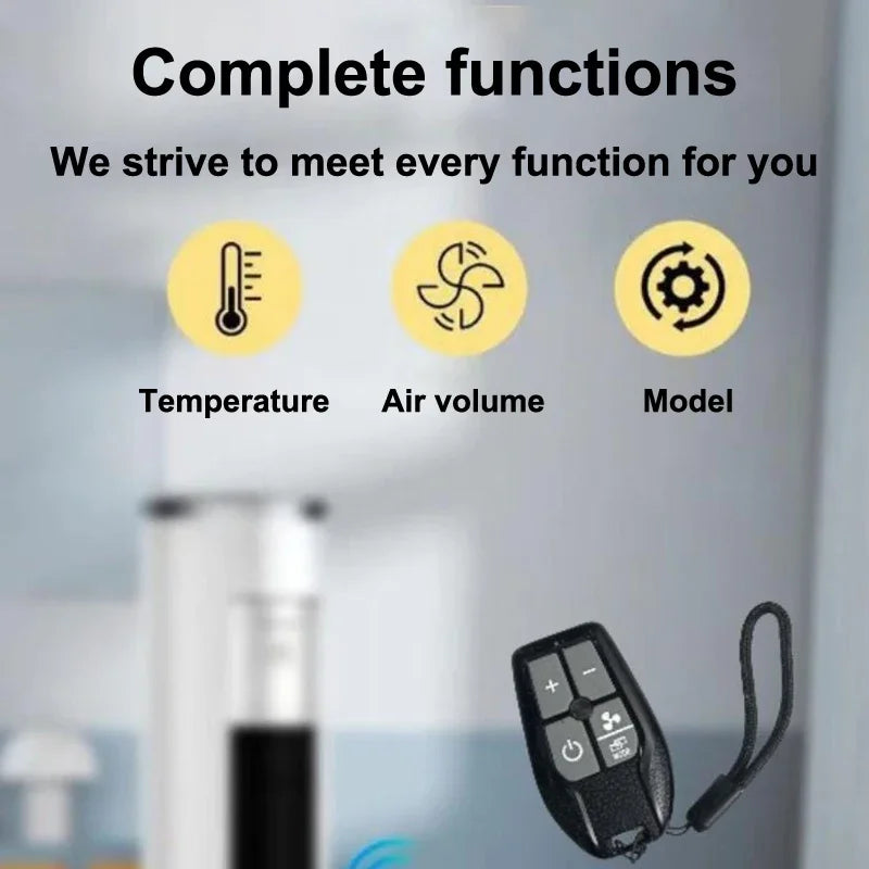 Universal AC Remote Control – Fits All Major Brands & Models AC Remote Control Qme