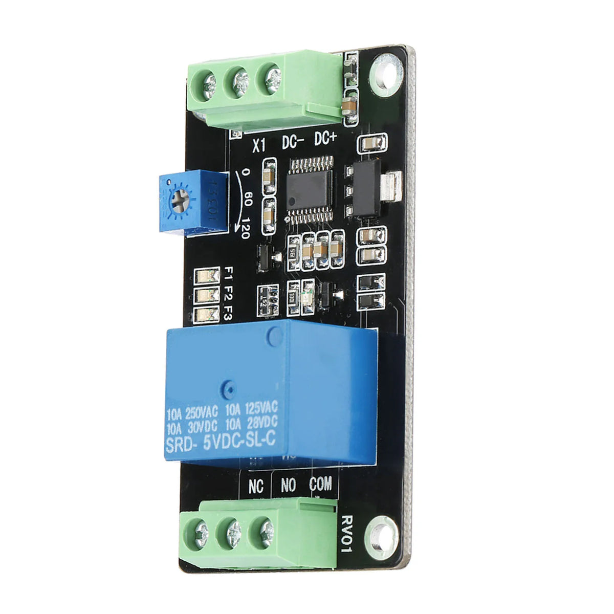 TRM01 Delay Timer Relay Module 5V 12V 24V – 555 Timer Switch Timer Relay Module Qst