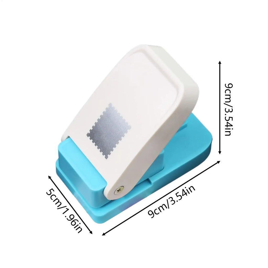 Heavy Duty Square Hole Punch – Ergonomic Scrapbooking Tool Paper Hole Punch Qme