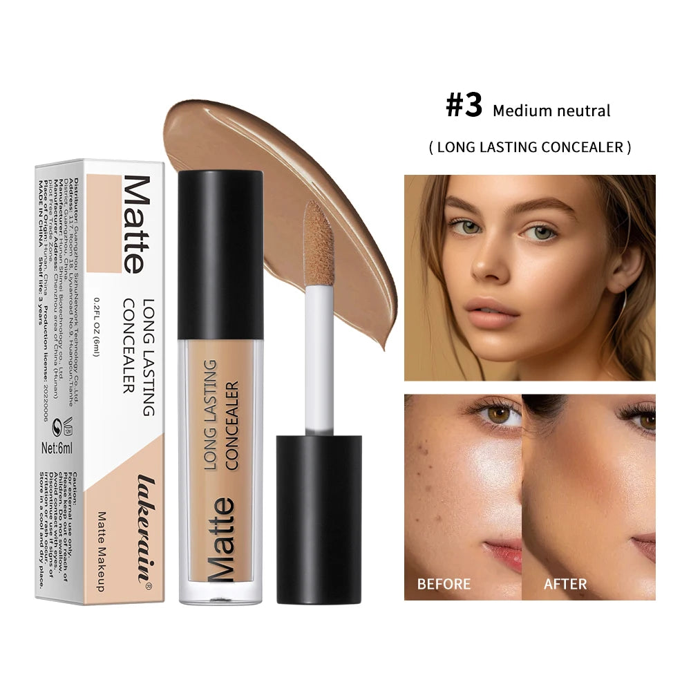 ibcccndc Liquid Concealer – Contour, Highlight & Full Coverage Liquid Concealer Qst 03