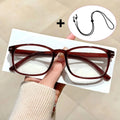 VOPHA L10 Auto Focus Blue Light Blocking Reading Glasses Reading Glasses Qst Red