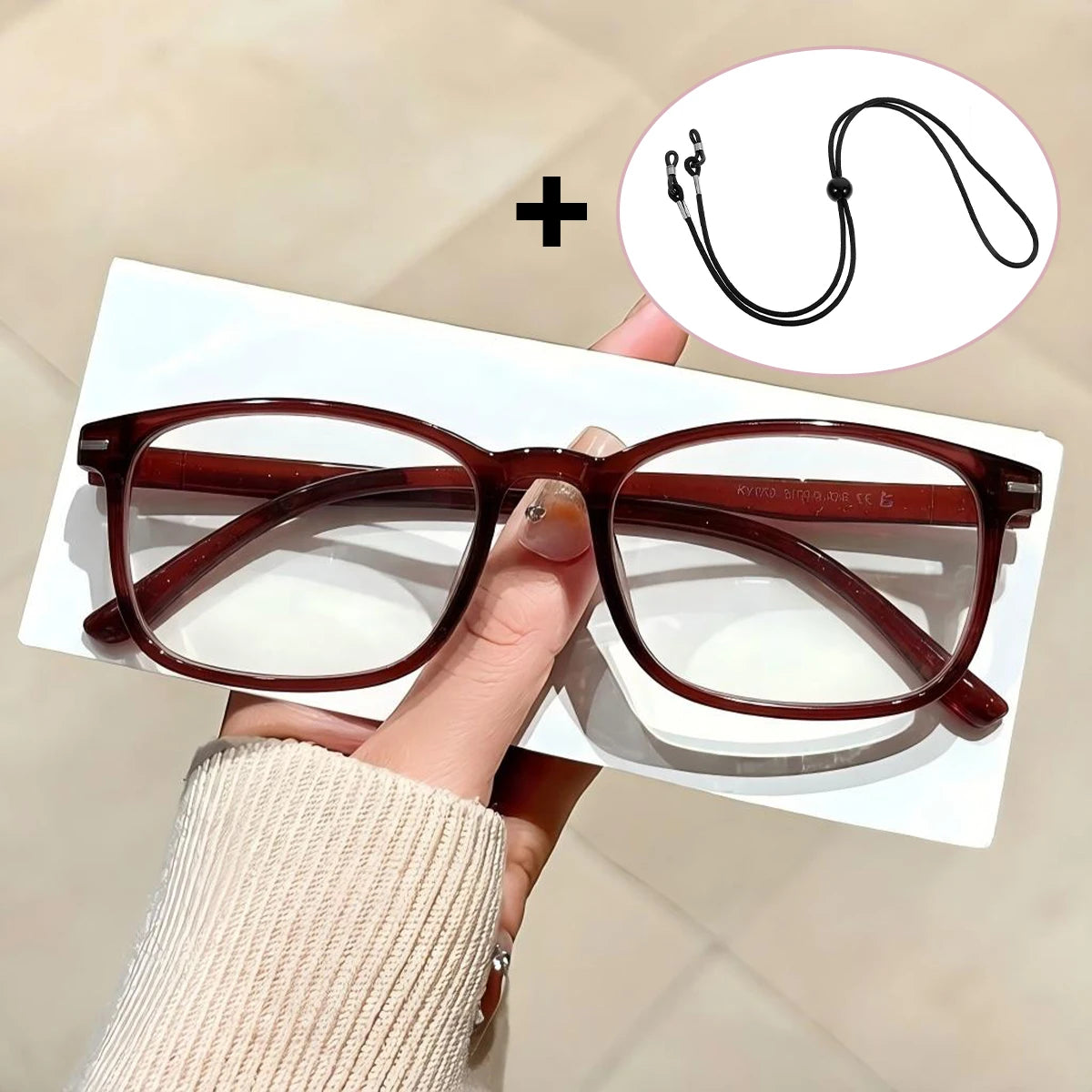 VOPHA L10 Auto Focus Blue Light Blocking Reading Glasses Reading Glasses Qst Red