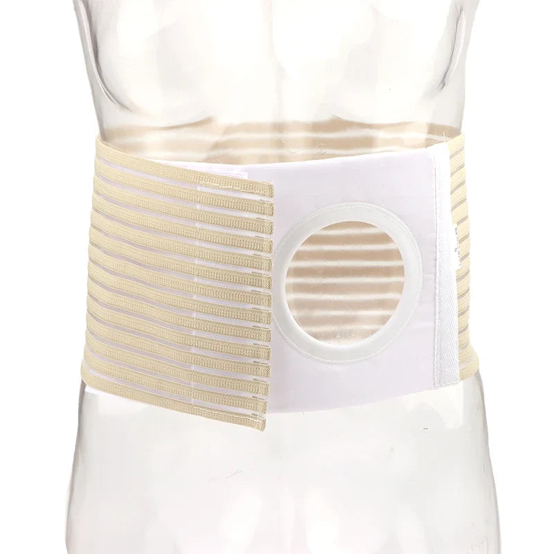 Ostomy Stoma Support Belt Unisex Abdominal Binder Brace Abdominal Support Brace Qme