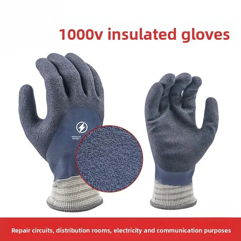 Ultra Thin Touchscreen Low Voltage Insulating Work Gloves Insulating Work Gloves Qme