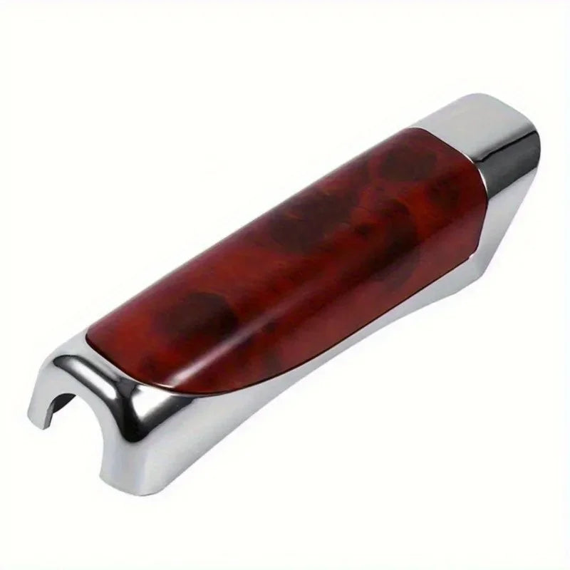 Universal Car Handbrake Cover – Wood & Carbon Fiber Style Handbrake Cover Qme