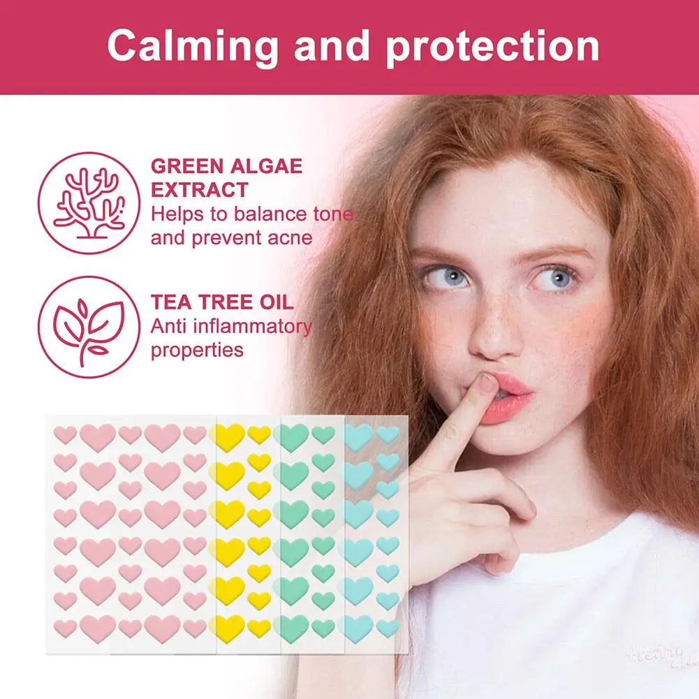 Star Pimple Patches – Colorful Invisible Spot Cover Stickers Pimple Patch Stickers Qme